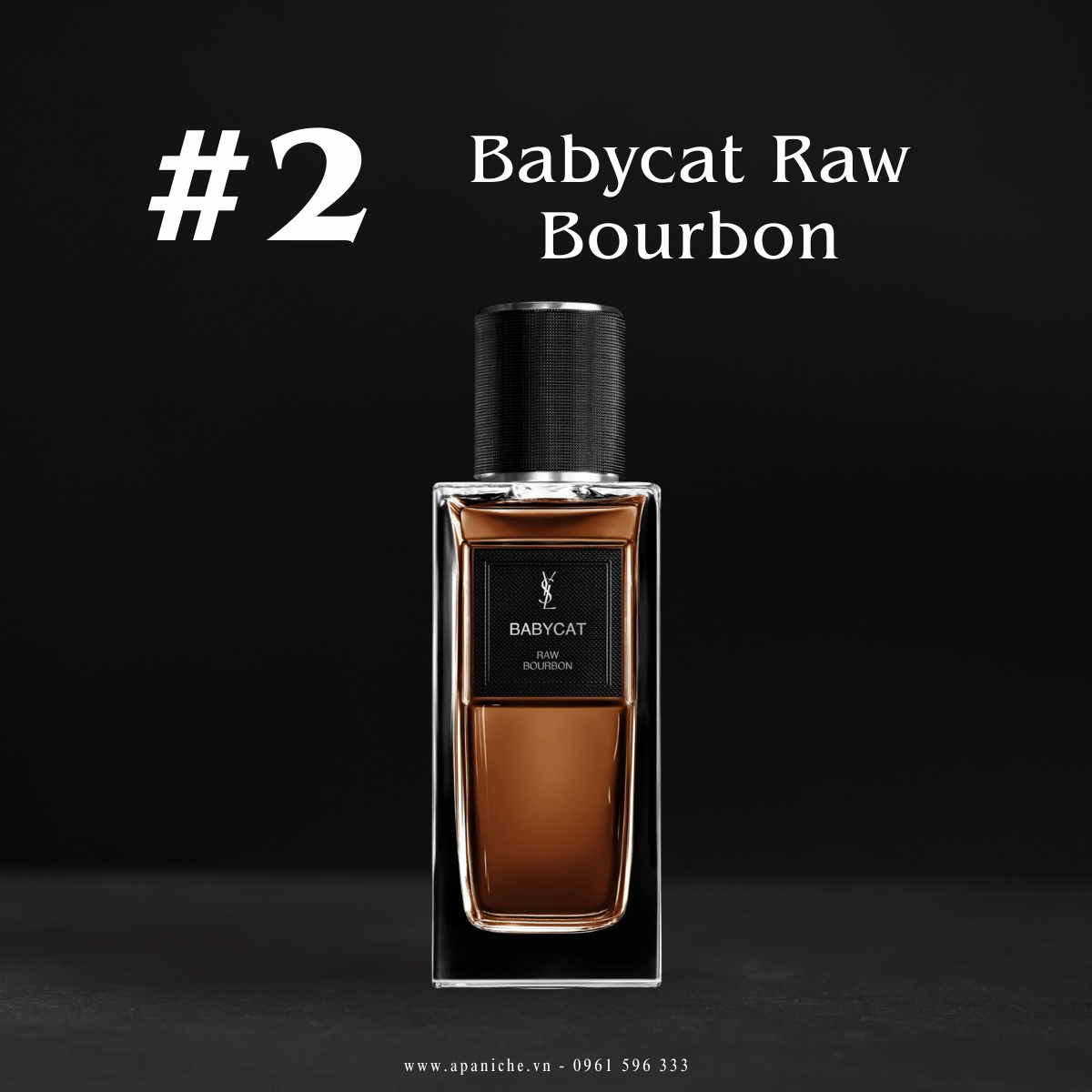 Nước hoa mùi da thuộc Yves Saint Laurent Babycat Raw Bourbon 2025