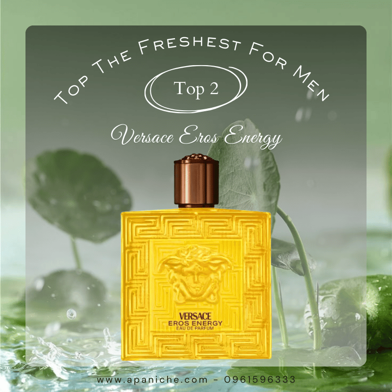 Nước hoa nam mùi thanh mát Versace Eros Energy