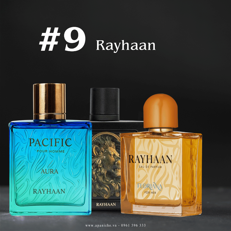 Perfume dupe brand Rayhaan