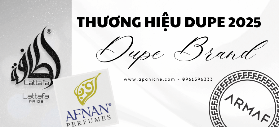 Top thương hiệu nước hoa dupe 2025