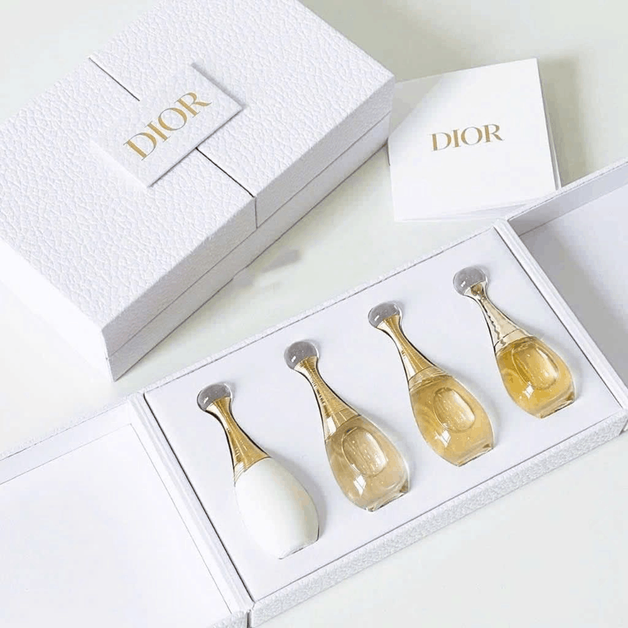 Set Nuoc Hoa Mini Dior J'adore 4pcs chinh hang