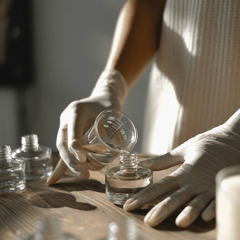 Công thức mùi hương và nồng độ tinh dầu