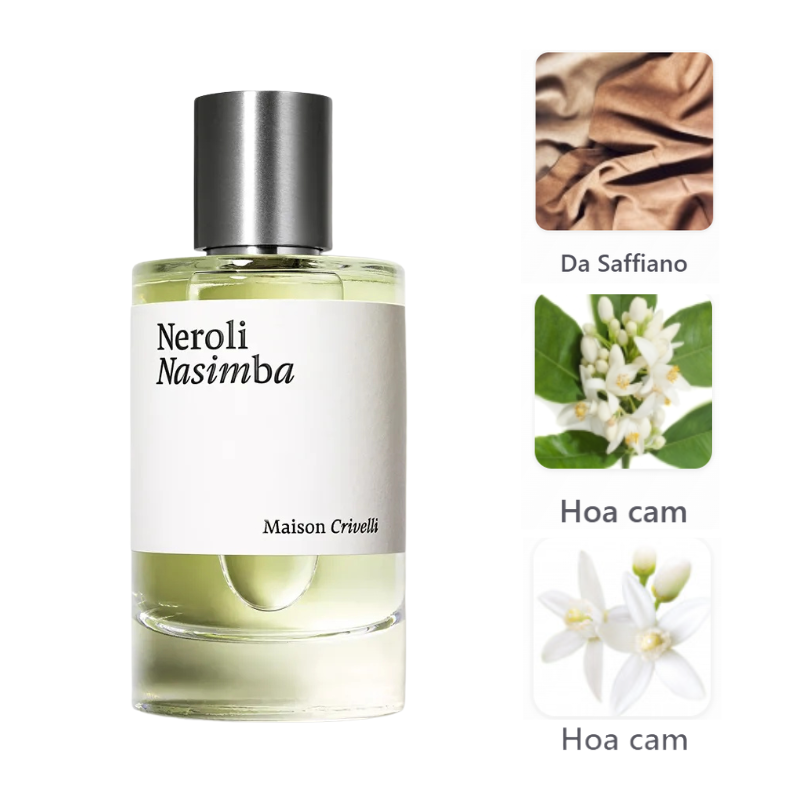Maison Crivelli Neroli Nasimba EDP mùi hương