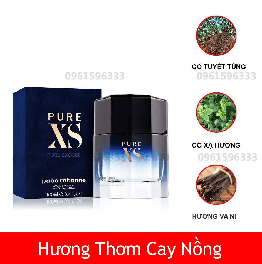 Paco Rabanne Pure XS For Men EDT-min