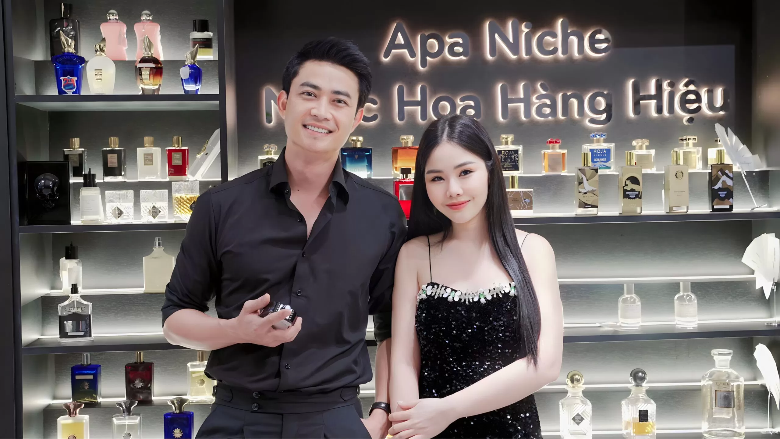 Diễn Viên Tiến Lộc và CEO Apa Niche Cao Ngọc Ánh