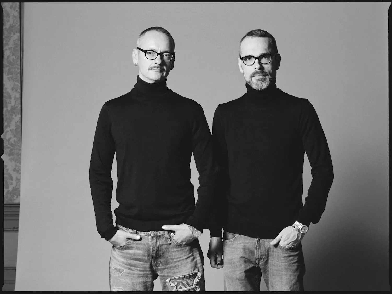 Hình ảnh 2 nhà sáng lập của hãng nước hoa Viktor &amp; Rolf