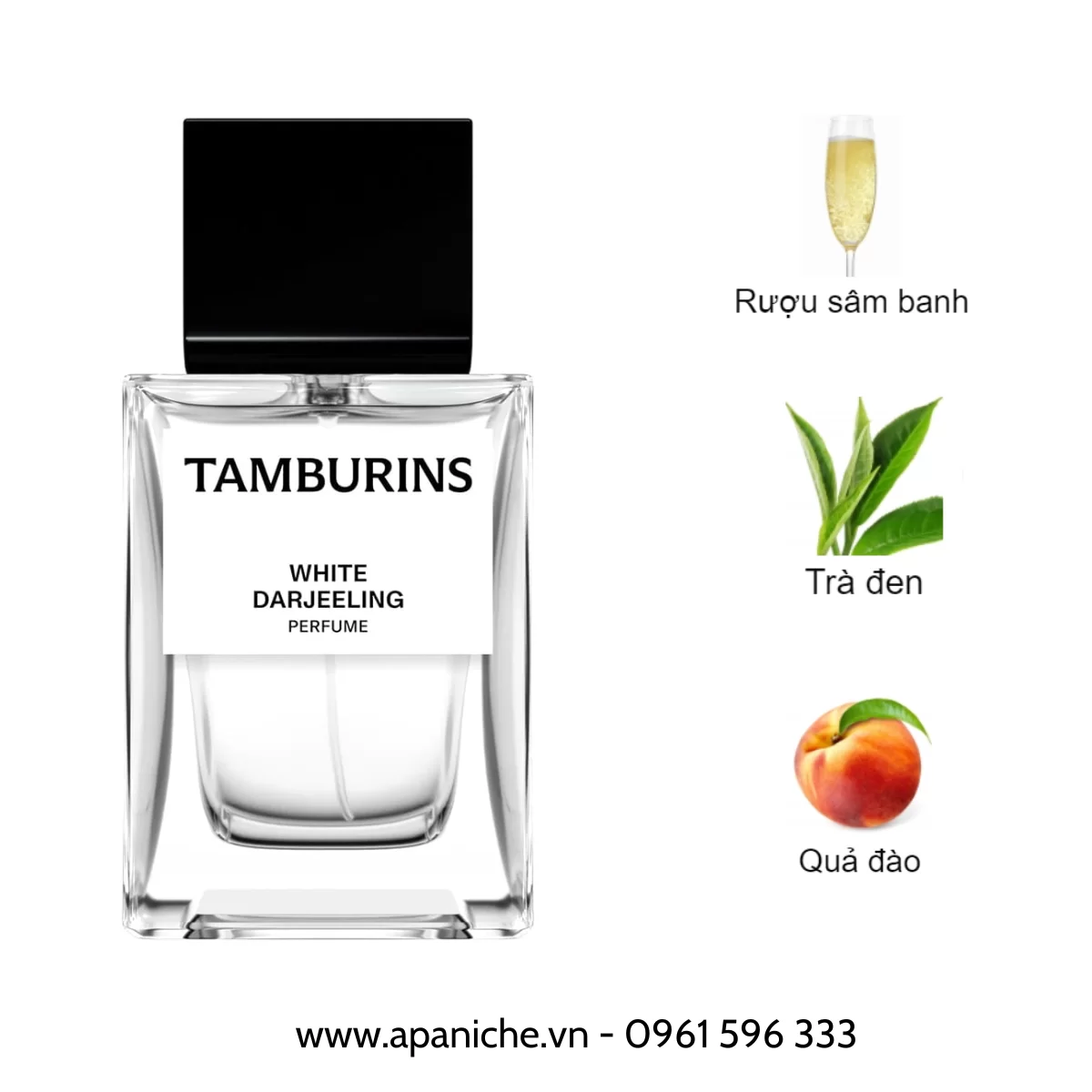 TAMBURINS WHITE DARJEELING 香水 50ml White Darjeeling Tamburins perfume - a fragrance for women and men
