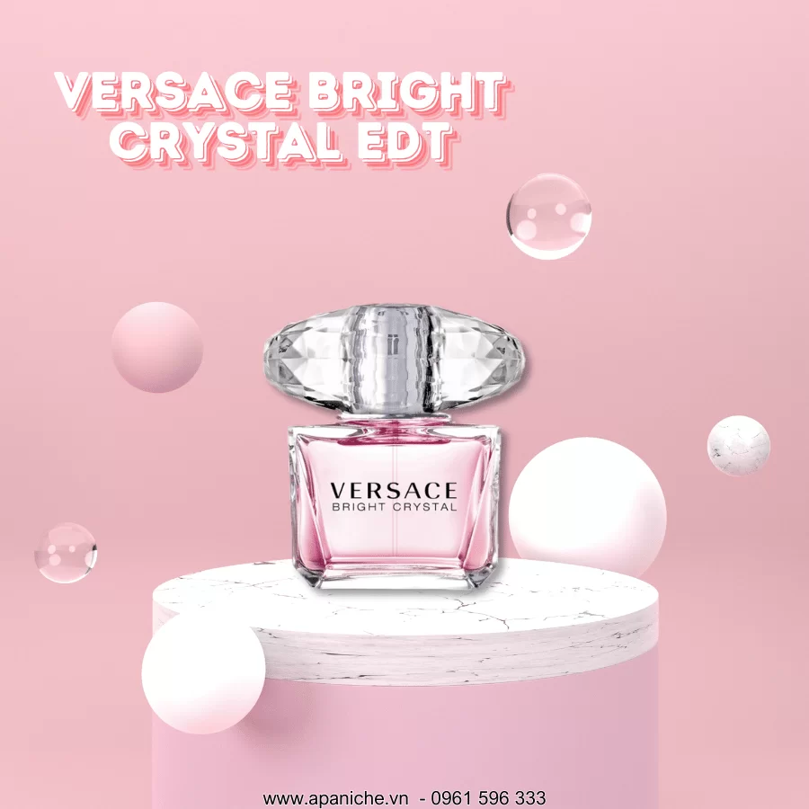 Nước Hoa Nữ Mùi Ngọt Versace Bright Crystal EDT