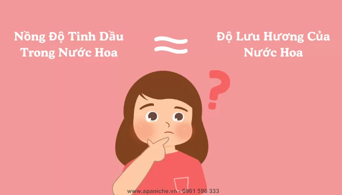 Sự liên kết giữa nồng độ tinh dầu và độ lưu hương của nước hoa
