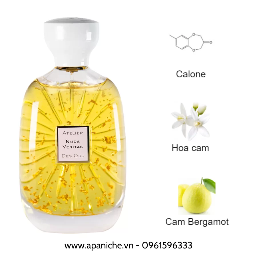 Nước hoa Atelier Des Ors Nuda Veritas EDP - Apa Niche