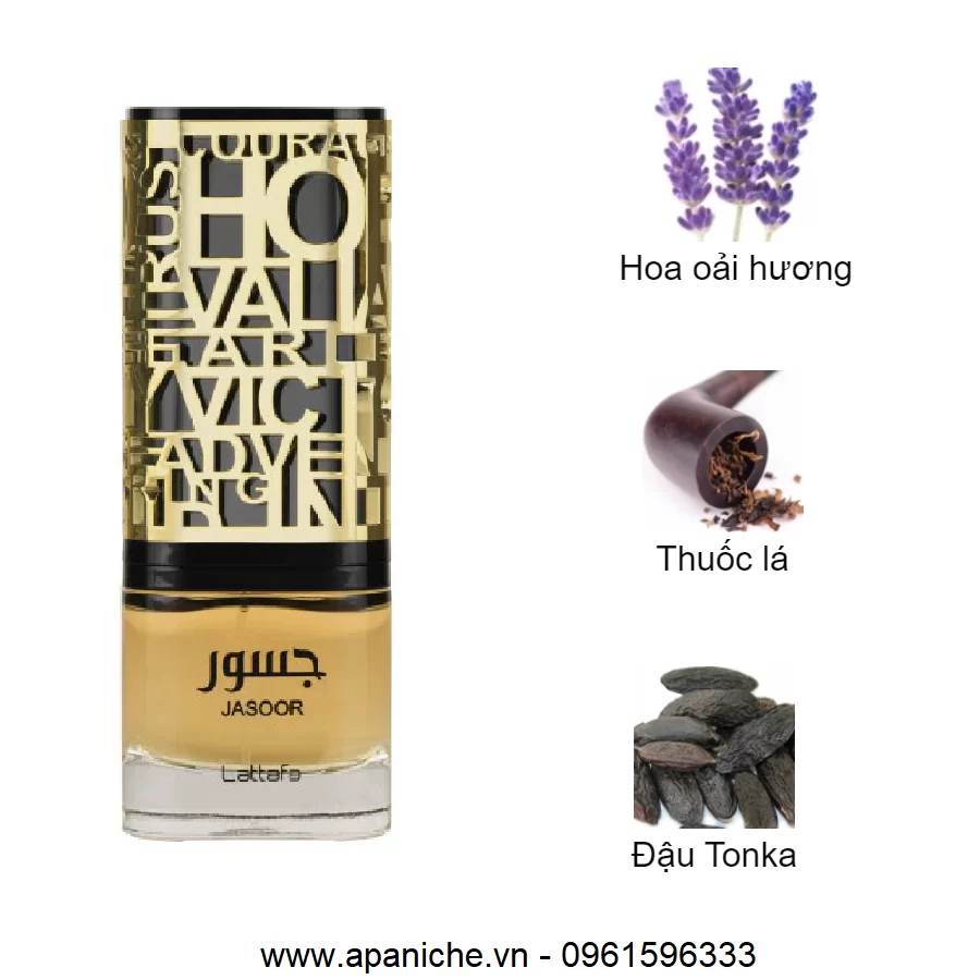 lattafa jasoor edp mui huong