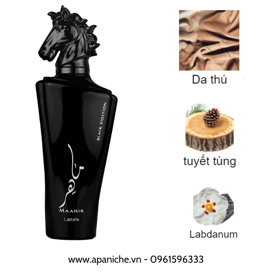 Lattafa Maahir Black Edition EDP - Apa Niche