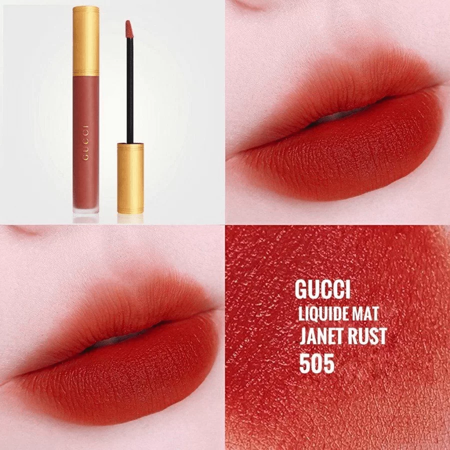 Son Gucci Rouge Liquid Matte 505 Janet Rust