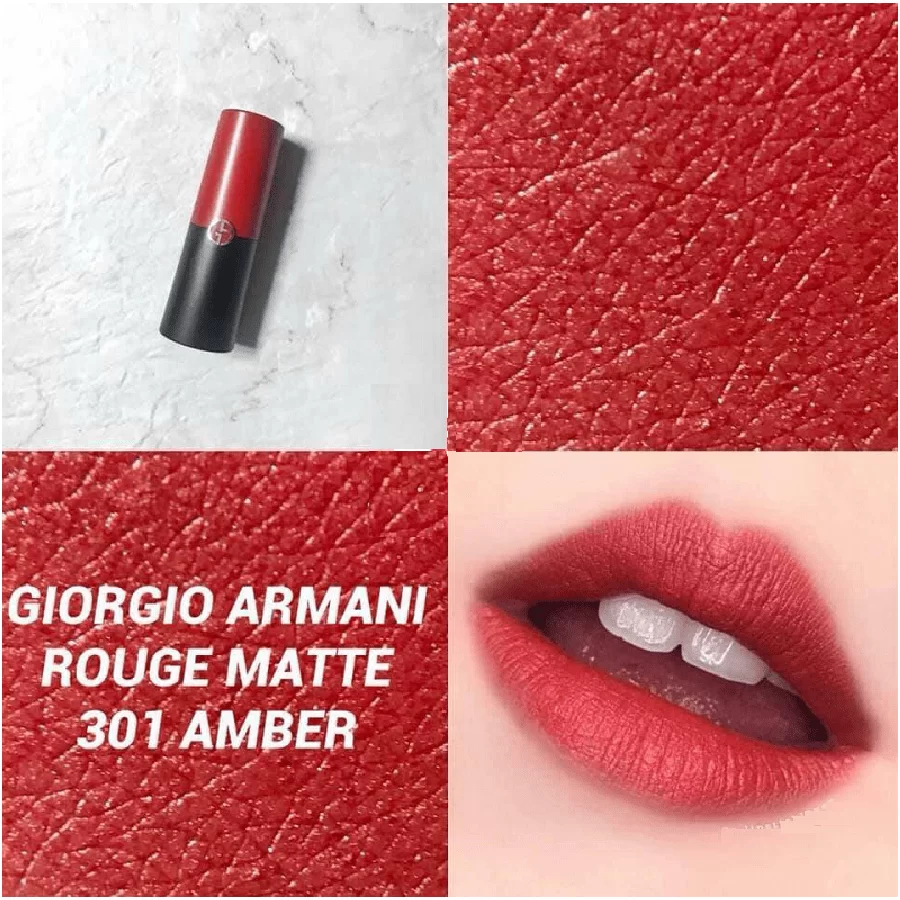 son giorgio armani rouge d armani matte 301 amber 3