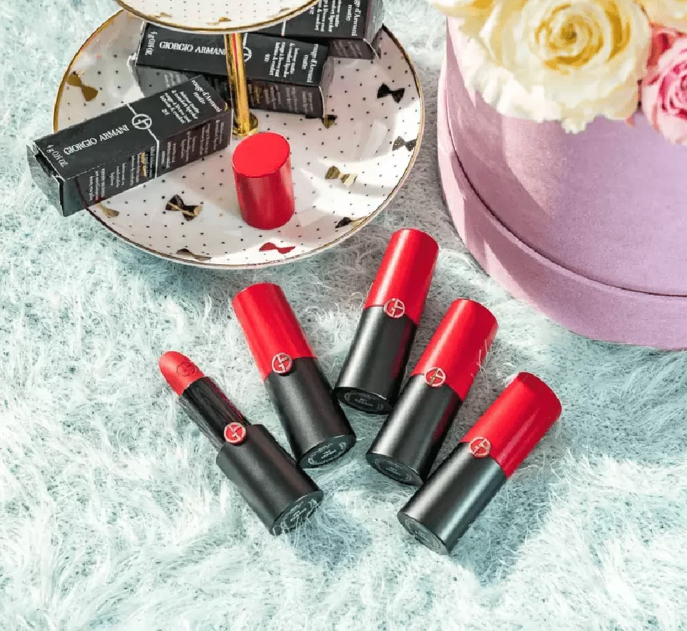 son giorgio armani rouge d armani matte 301 amber 4