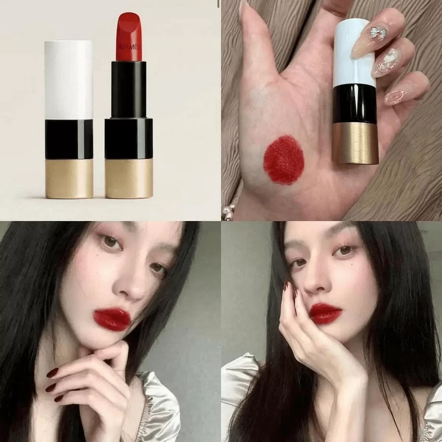 son hermes 85 rouge h 5