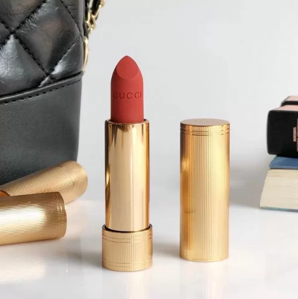 Son Lì Gucci Rouge À Lèvres Mat Lipstick 505 Janet Rust (3)