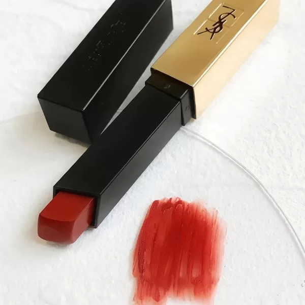 Son YSL Rouge Pur Couture The Slim 1966 Rouge LibreSon Tom Ford 34 Rose Irisé
