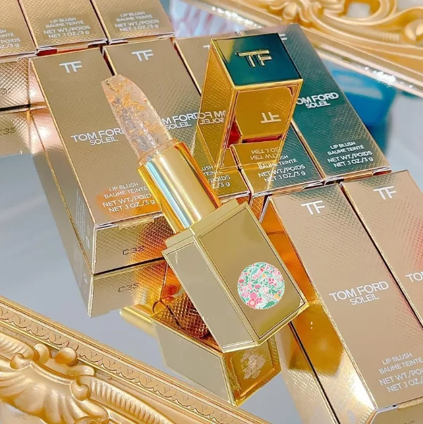 Thiết kế Son Dưỡng Tom Ford 24k Gold Z09 Soleil Lip Blush