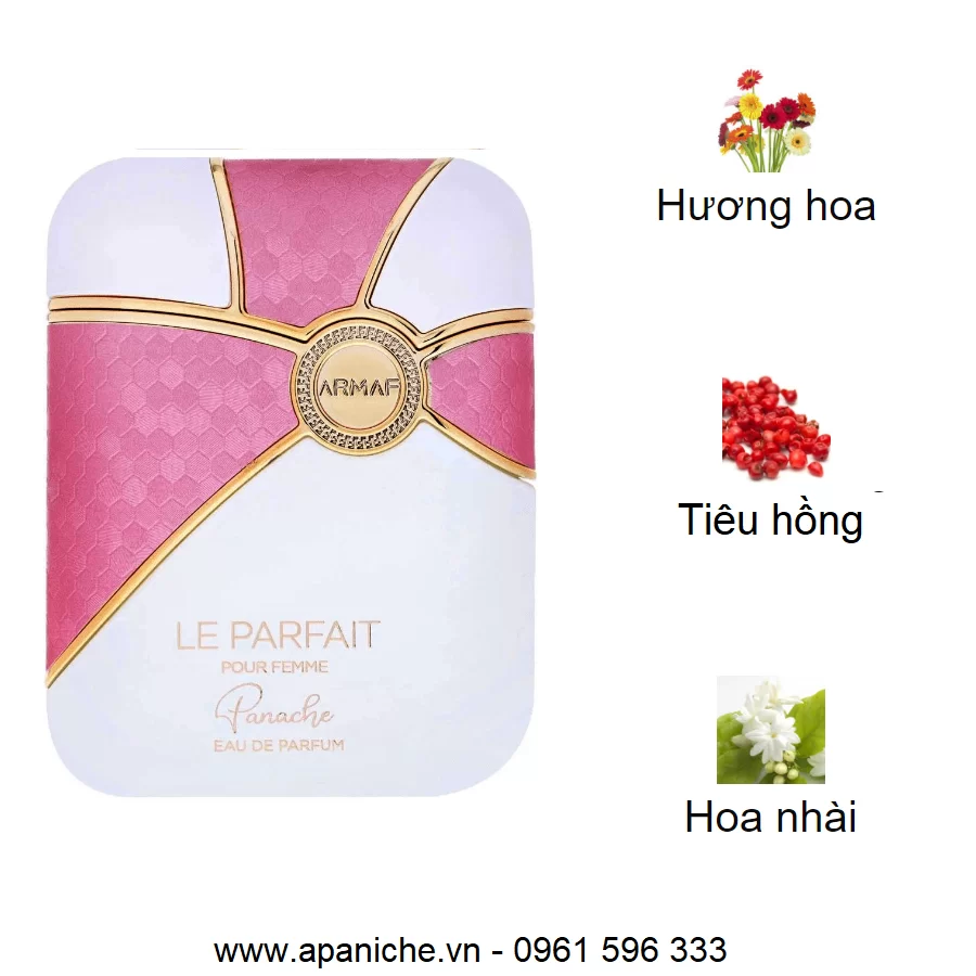 armaf le parfait panache pour femme edp mui huong