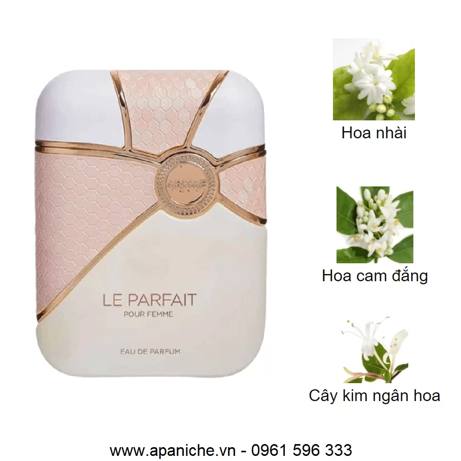 armaf le parfait pour femme edp mui huong