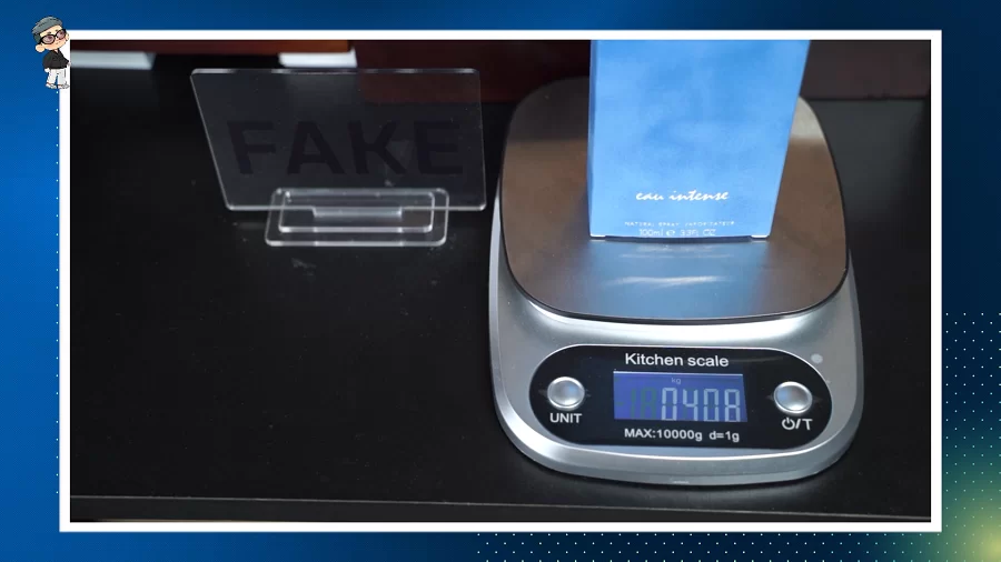cách phân biệt nước hoa Light Blue Intense nữ thật giả