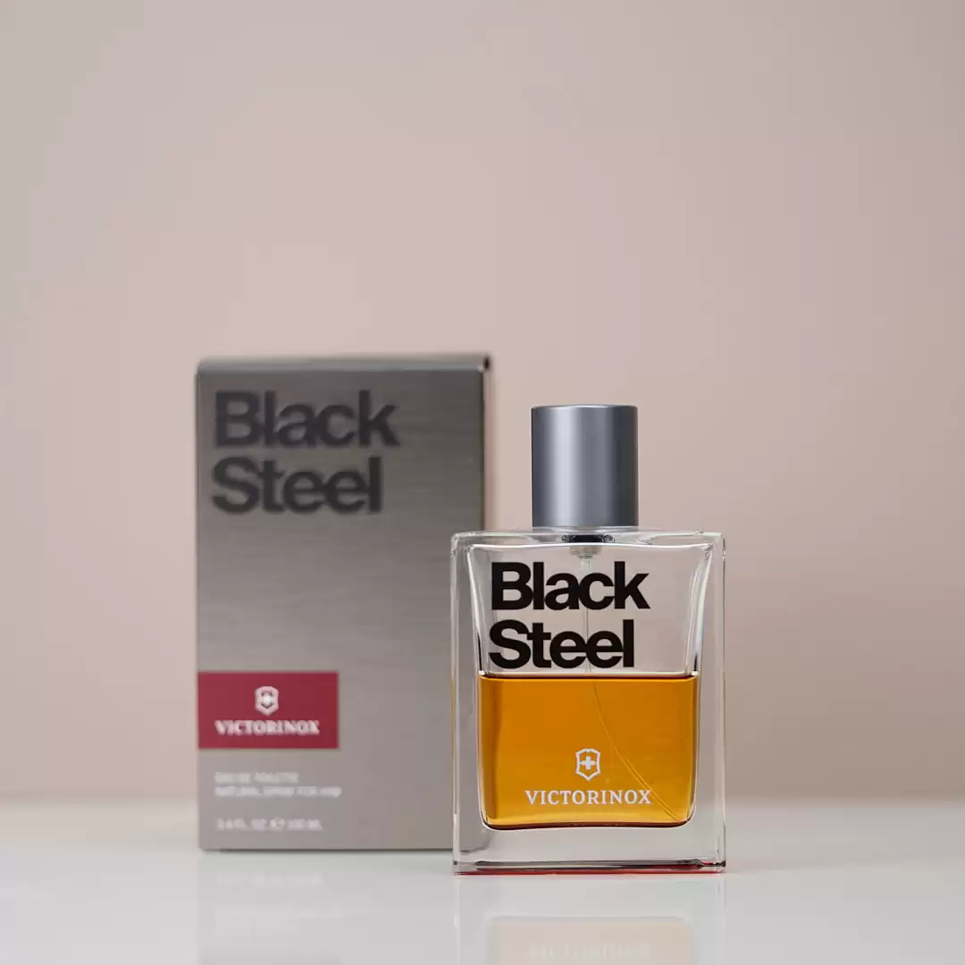 Victorinox Black Steel EDT For Him