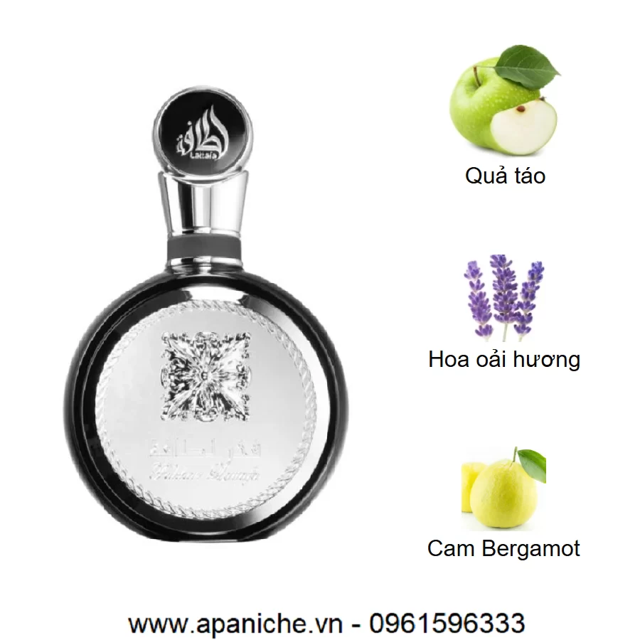 lattafa fakhar black edp mui huong
