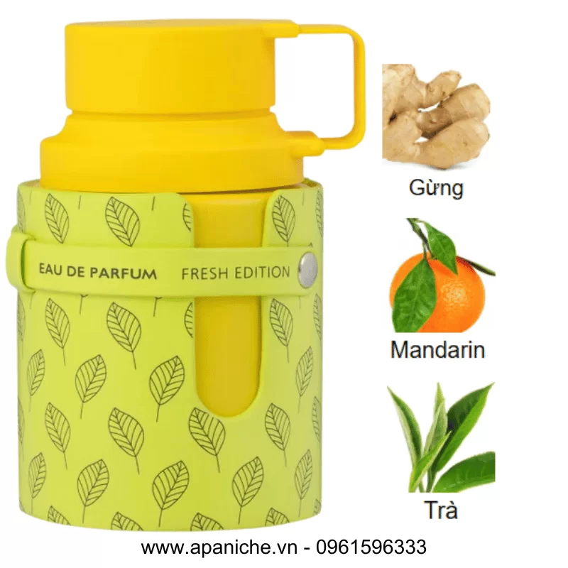 Armaf Odyssey Limoni Fresh mùi hương