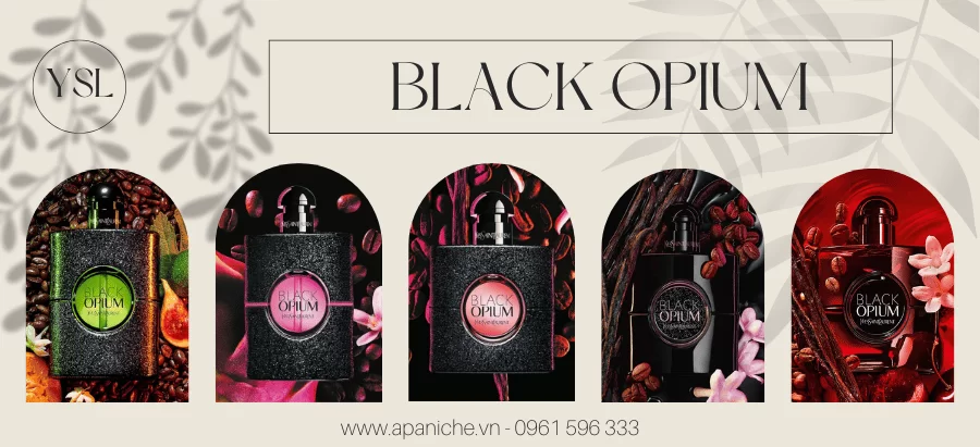 Collection YSL Black Opium