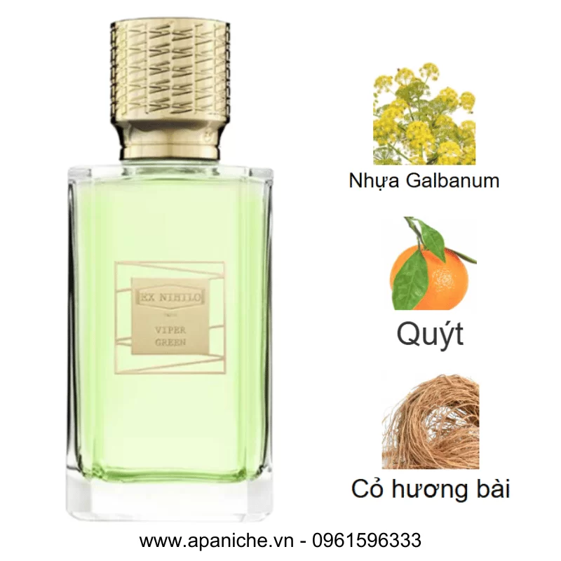 Ex Nihilo Viper Green EDP mùi hương