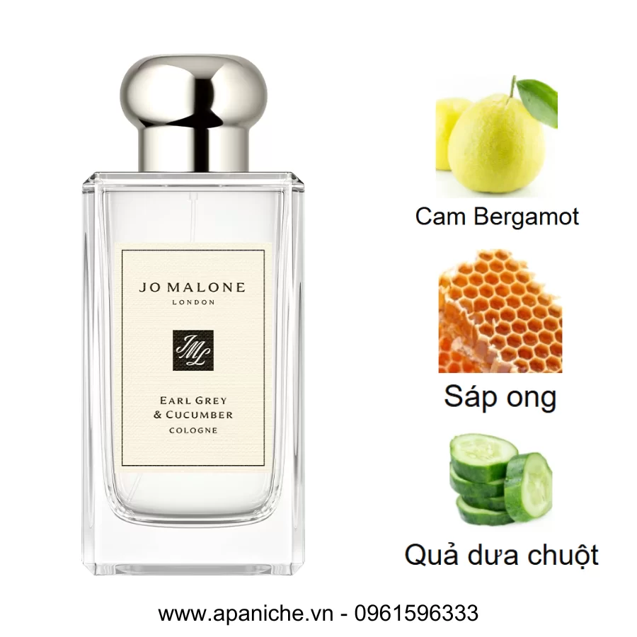 Jo Malone Earl Grey & Cucumber Cologne mùi hương