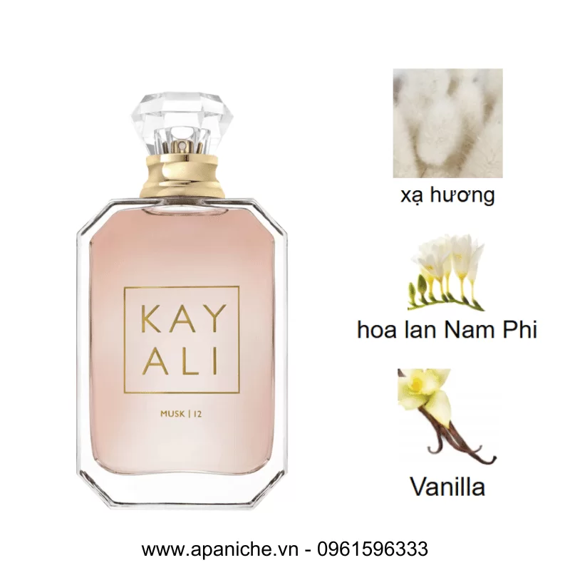 Kayali Musk 12 EDP mùi hương