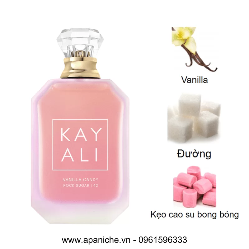 Kayali Vanilla Candy Rock Sugar 42 mùi hương