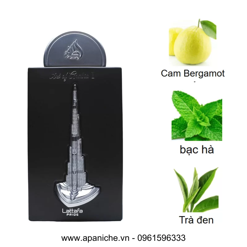 Lattafa Art of Arabia 1 EDP mùi hương