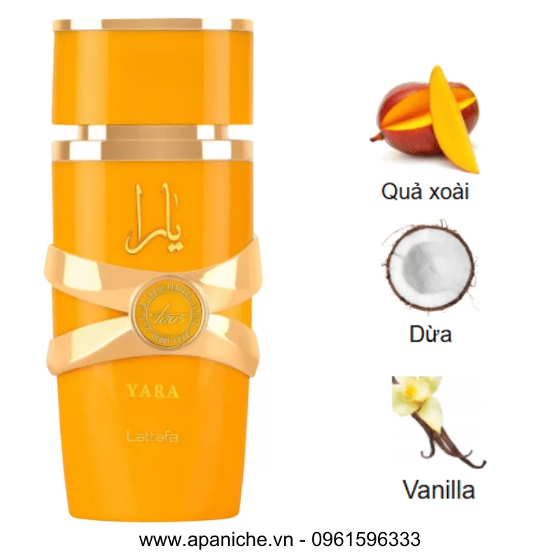 Lattafa Yara Tous EDP mùi hương