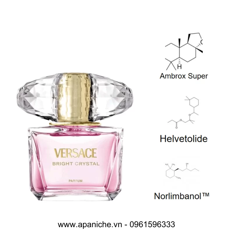 Versace Bright Crystal Parfum mùi hương Versace Bright Crystal Parfum mùi hương