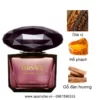 Versace Crystal Noir Parfum mùi hương