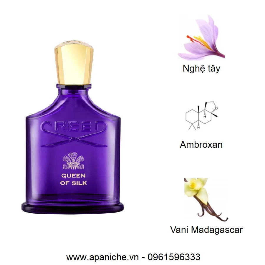 creed queen of silk edp mui huong