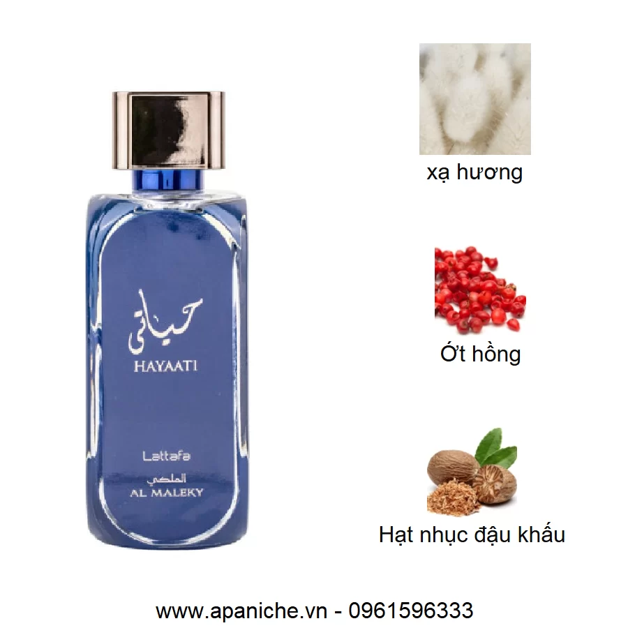 lattafa hayaati al maleky edp mui huong lattafa hayaati al maleky edp mui huong