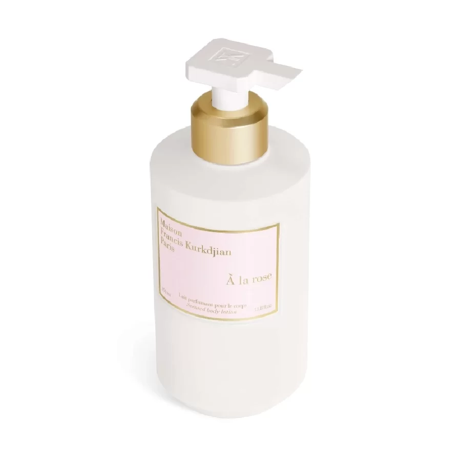 mfk a la rose scented body lotion 350ml chinh hang