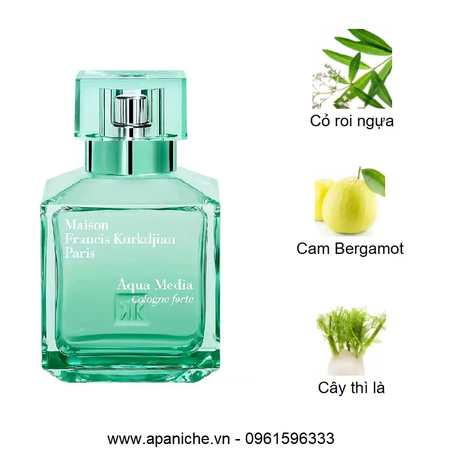 mfk aqua media cologne forte mui huong