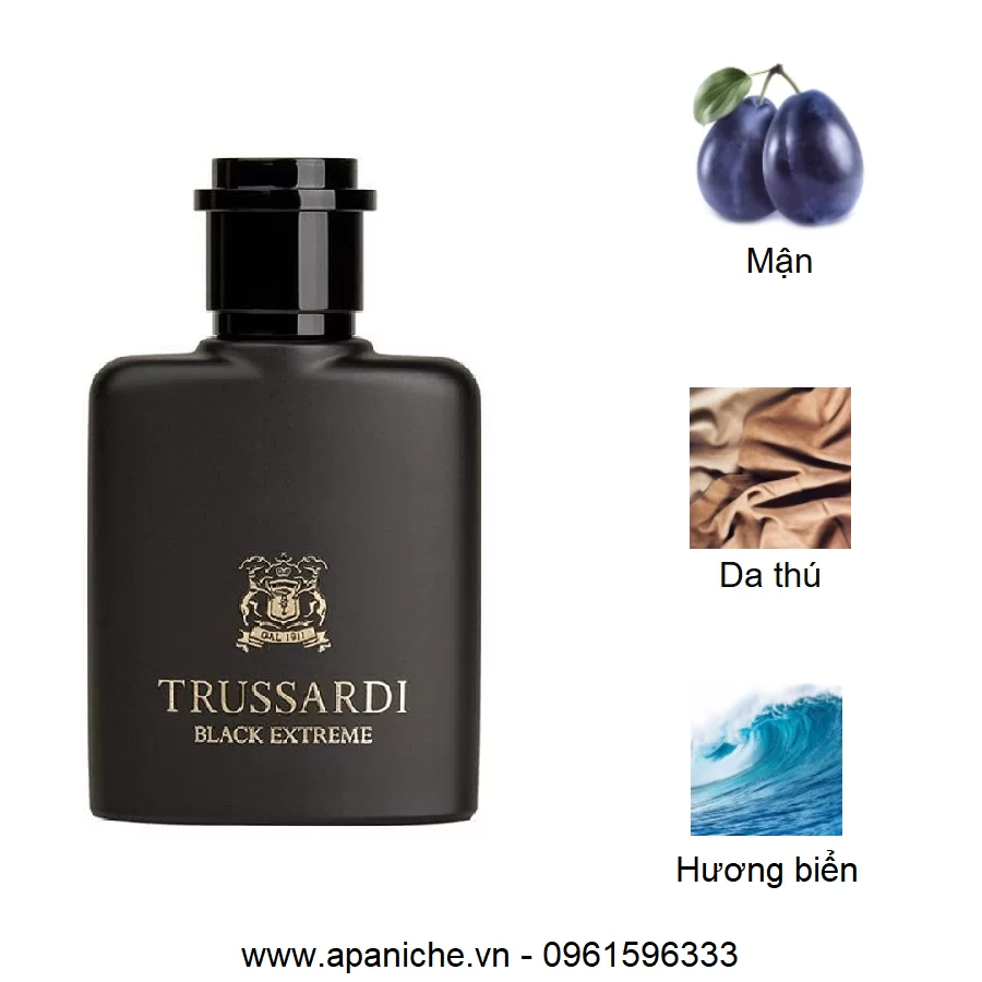 trussardi black extreme edt mui huong trussardi black extreme edt mui huong