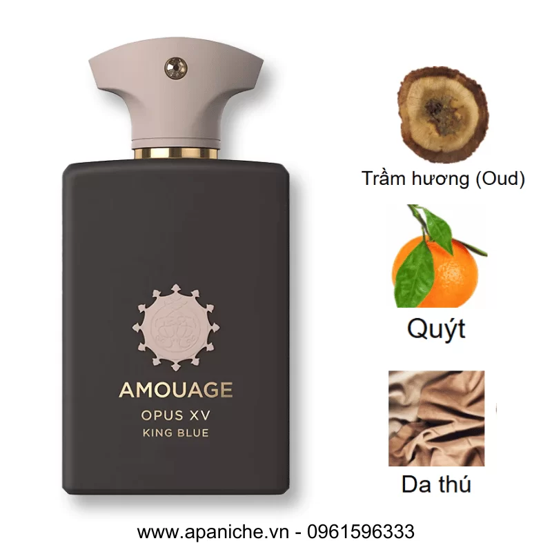 Amouage Opus XV King Blue EDP mùi hương