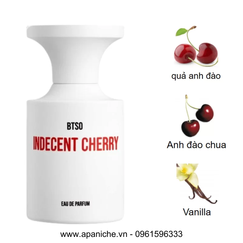 BORNTOSTANDOUT BTSO Indecent Cherry mùi hương
