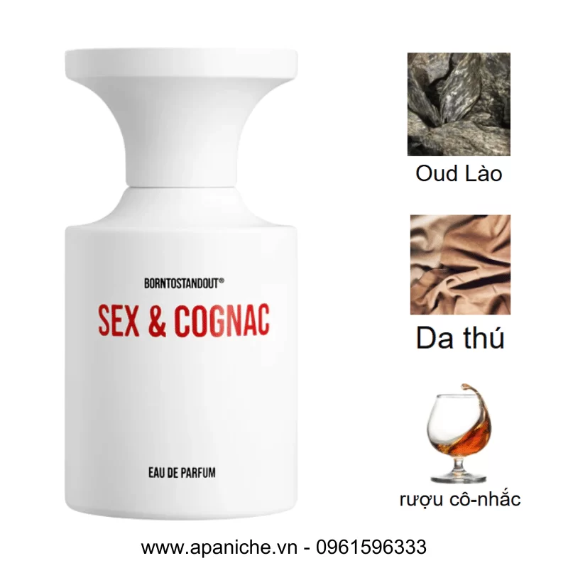 BORNTOSTANDOUT BTSO Sex & Cognac mùi hương