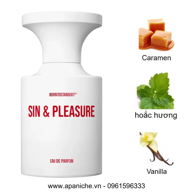 BORNTOSTANDOUT BTSO Sin & Pleasure mùi hương
