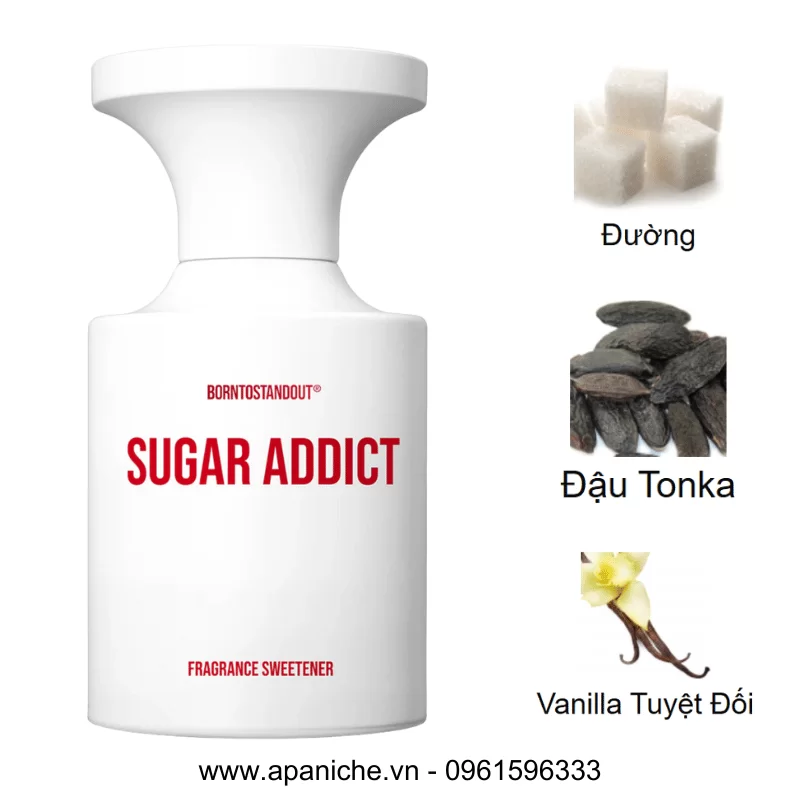 BORNTOSTANDOUT BTSO Sugar Addict mùi hương