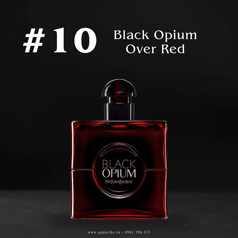 Nước hoa nữ thơm lâu Yves Saint Laurent Black Opium Over Red