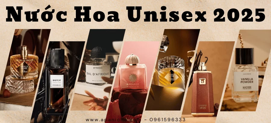 Top nước hoa unisex 2025